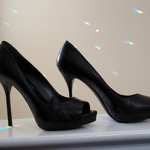 Pierre Hardy Shoes - Handmade in Italy/Ostrich Leg Leather